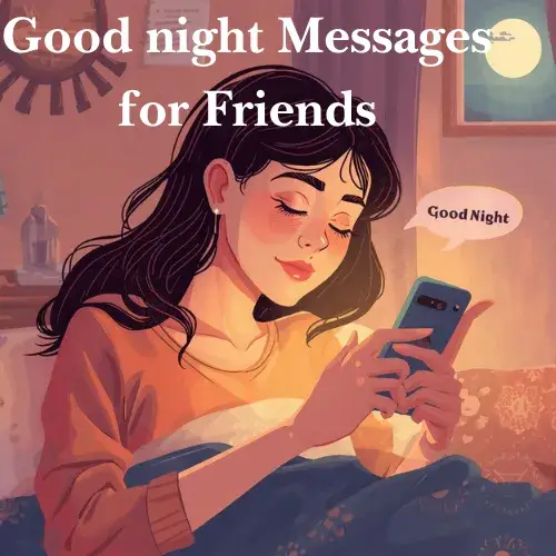 Good night Messages for Friends