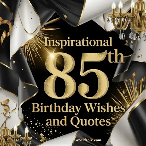 Inspirational 85th Birthday Wishes and Quotes