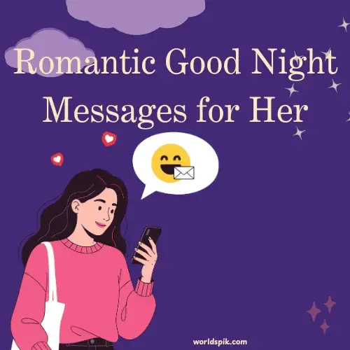 Romantic Good Night Messages for Her