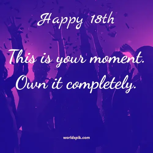 Top 18th Birthday Messages