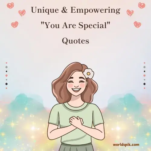 Unique & Empowering You Are Special Quotes