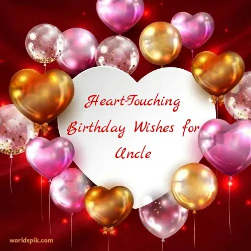 Heart-Touching Birthday Wishes for Uncle